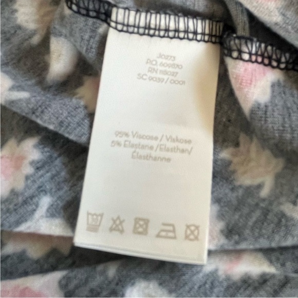 Boden Miriam Jersey Floral Tunic Dress Daisy Print Black Size 4 - Picture 9 of 9